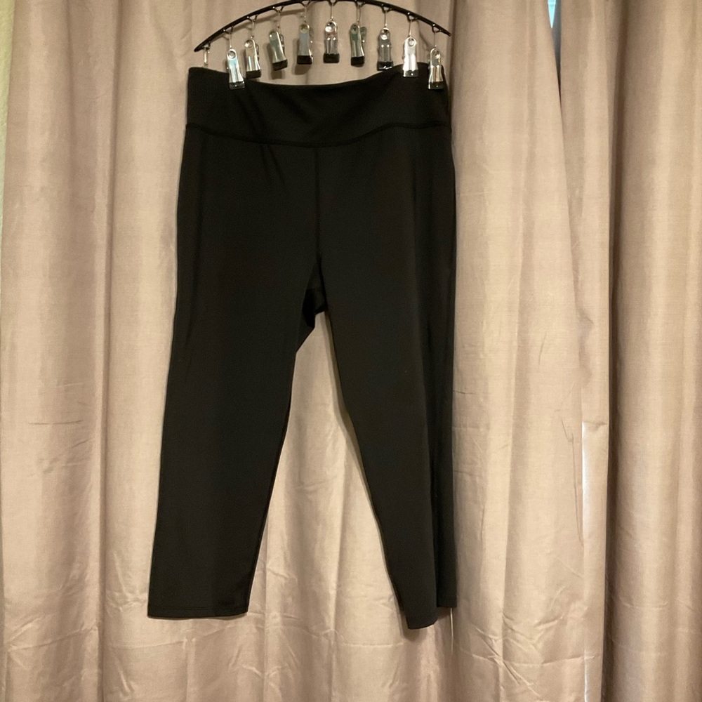 Walkpop Black High-Waisted Leggings